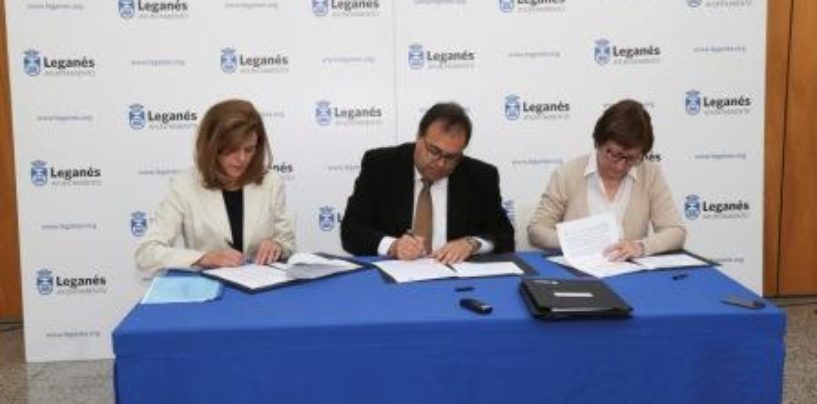 Ayuntamiento y CD Leganés renuevan el convenio anual y suscriben otro para ratificar la  subvención para la mejora de las infraestructuras deportivas