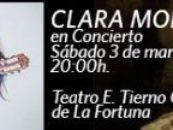 Programación cultural ‘A Escena’ para el 2 y 3 de Marzo y concierto de Clara Montes en La Fortuna (3 de marzo)