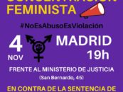 Concentración feminista: #NoEsAbusoEsViolación