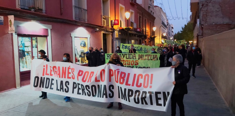 El Ayuntamiento de Leganés se desentiende de la manifestación vecinal y sus demandas