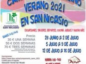 Campamento urbano San Nicasio verano 2021