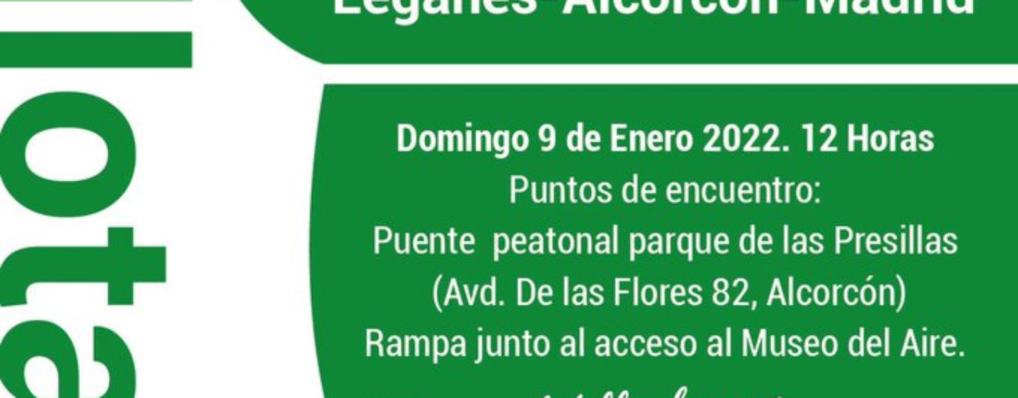 Bellotada y Plantación por la Vía Verde Leganés-Alcorcón-Madrid