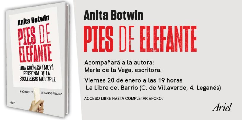 Presentación de «Pies de Elefante» de Anita Botwin en La Libre