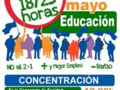 La FAPA Francisco Giner de los Ríos apoya y respalda la huelga de enseñanza convocada por CCOO, UGT y CSIT para el viernes 26 de mayo