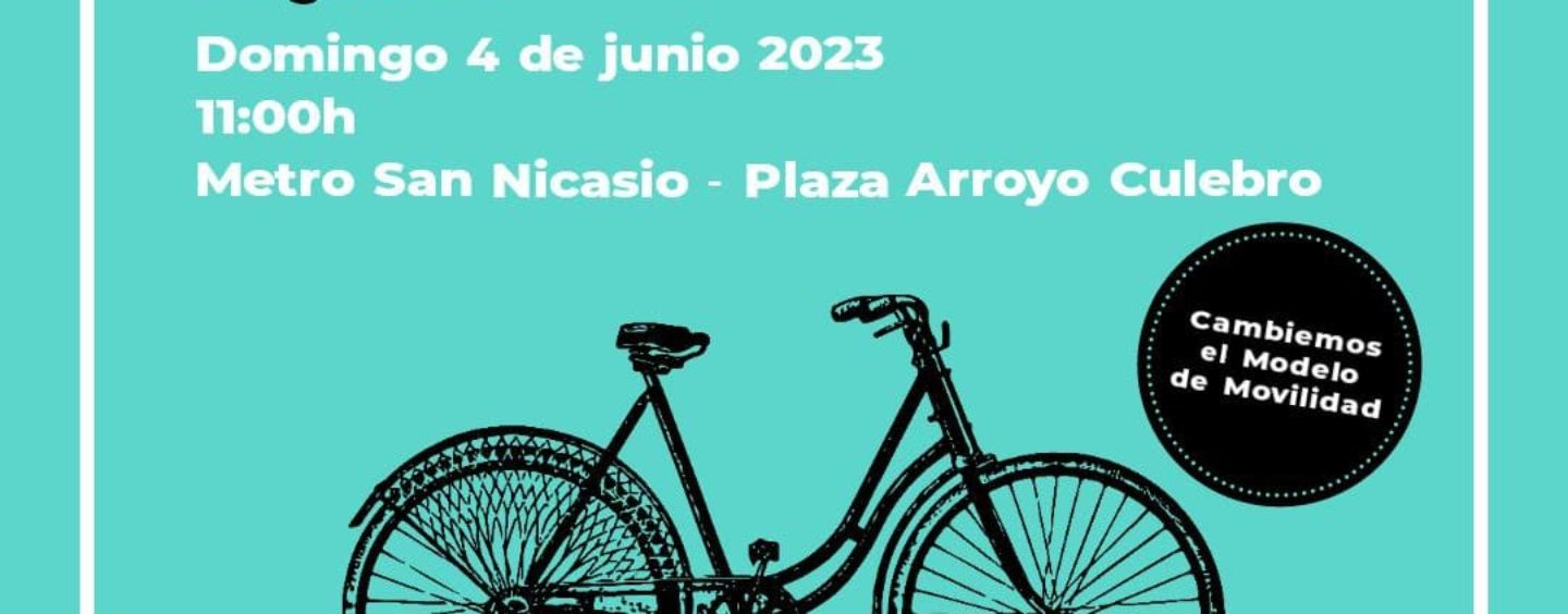 Bicicletada: 4 de junio de 2023