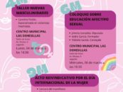 Más Madrid Leganés convoca tres actos con motivo de próximo 8M, Día Internacional de la Mujer