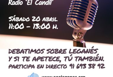 Legatertulia: Fidel Gozalo (FLAV) con ECO Leganés y Radio El Candil