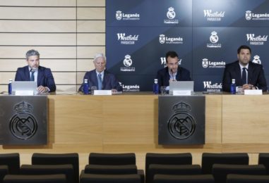 Westfield Parquesur renueva su compromiso con la  Fundación Real Madrid en Leganés