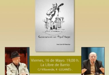 Boletín de actividades La Libre de Barrio Presentación del libro “Conversaciones con Miguel Vargas”