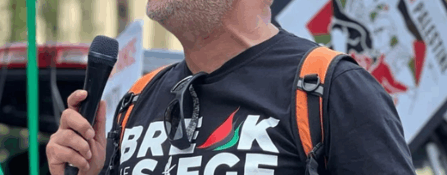 La Bicicleta 🚲 Solidaridad con Gaza, Manuel Tapial